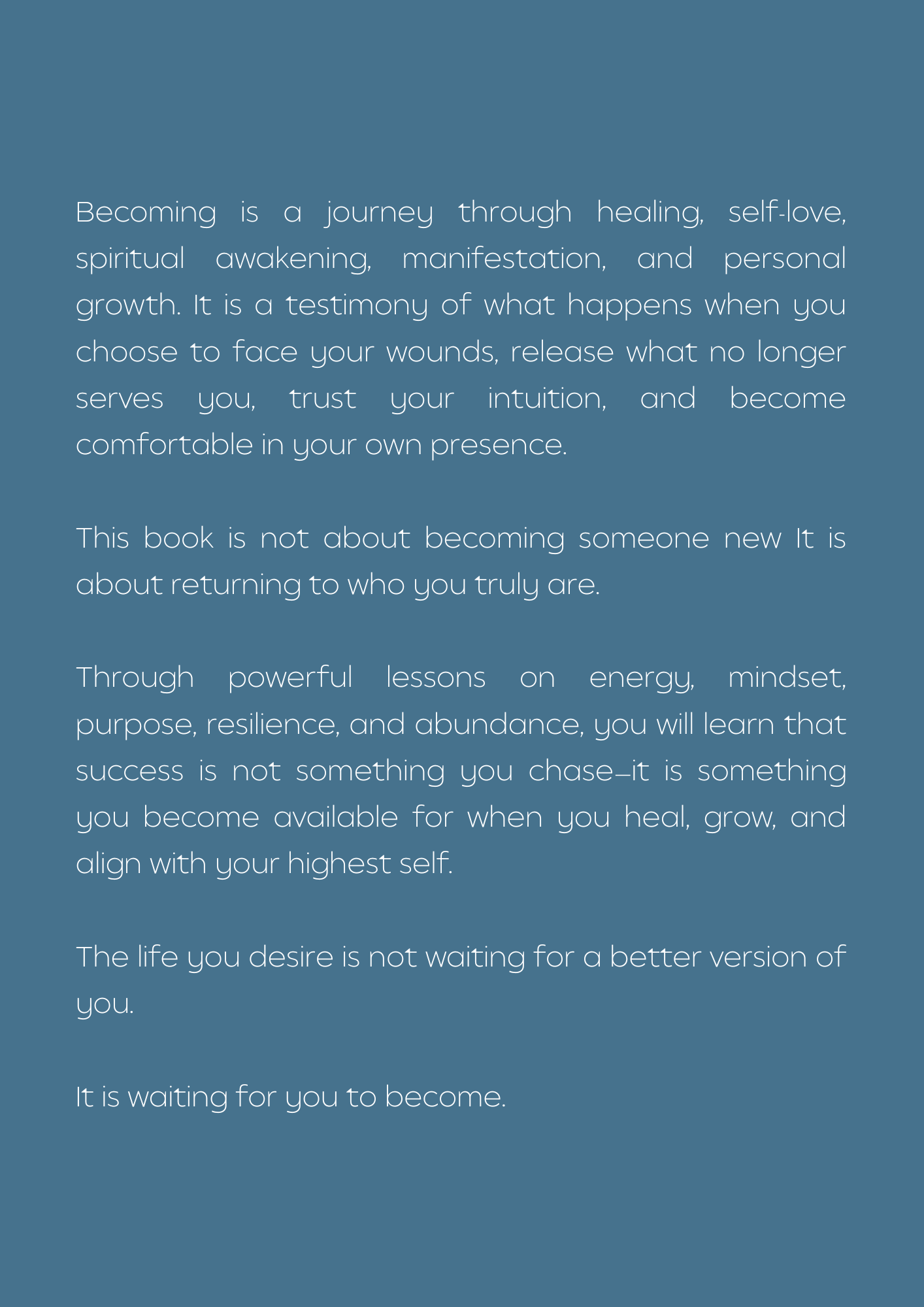 BECOMING - Hardcover book