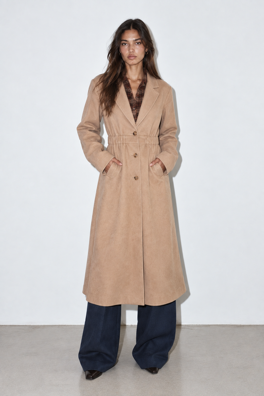 The Sienna Suede Coat